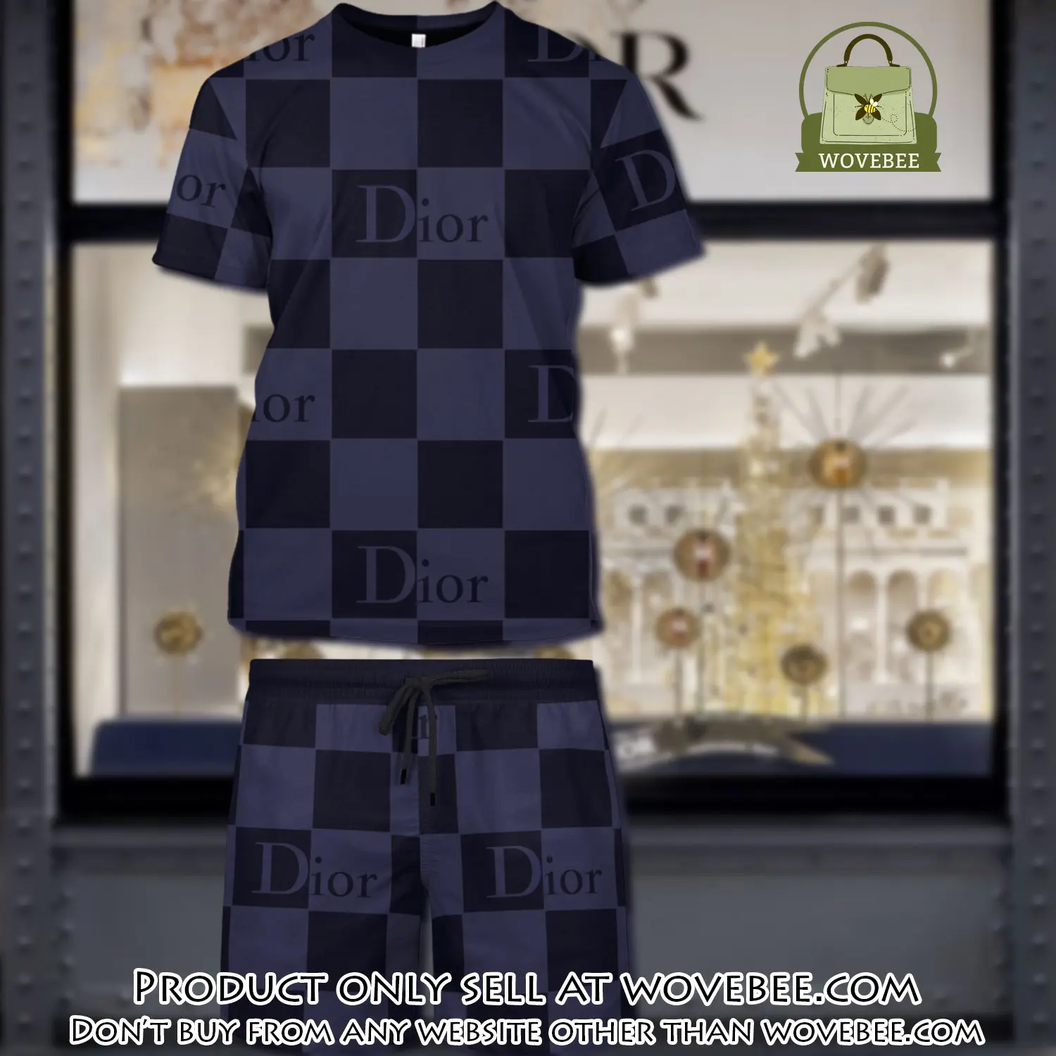 Dior combo unisex tshirt & short limited luxury outfit cts1007 wvb0319394